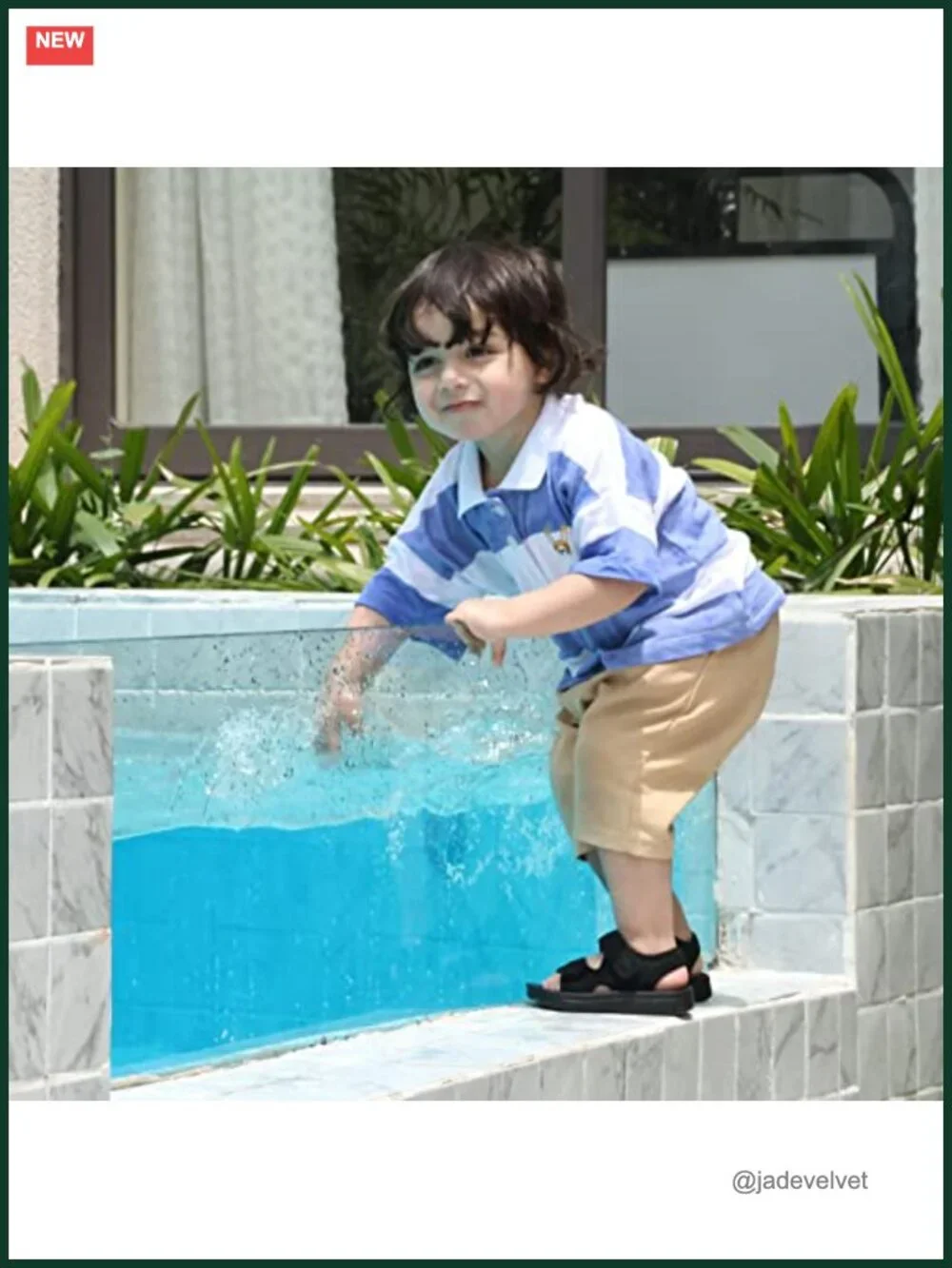 Unisex Kids Slide Sandals EVA Foam Lightweight Anti-Slip Adjustable Open Toe